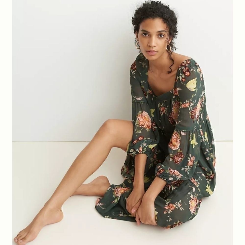 Anthropologie Evelin Maxi Dress Size M - Picture 2 of 12